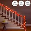 10-40 LED Künstlicher Herbst Ahornblätter Girlande LED Lichterkette für Weihnachtsdekoration Halloween Thanksgiving Party DIY Deko