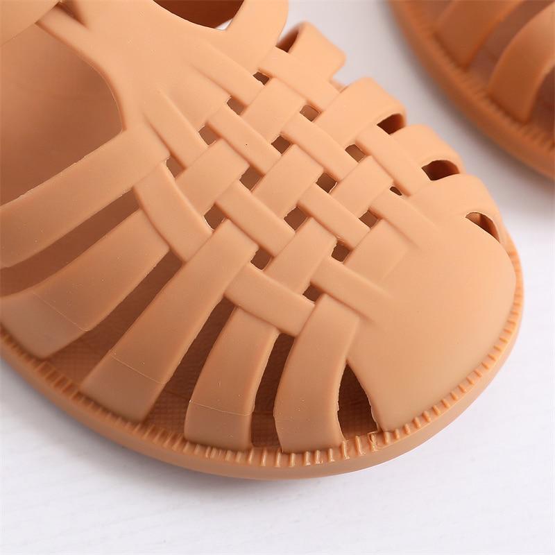 Summer Children Sandals Baby Girls Toddler Soft Non-slip Princess Shoes Kids Beach Sandals Roman Sandals Anti-slip