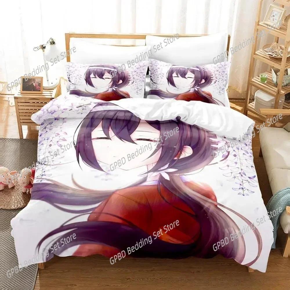 Luxury New 3D Print Anime Kawaii Girl Kyouka Bedding Set Single Twin Full Queen King Size Bed Set Bedroom Duvet cover Sets
