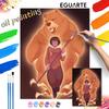 Oil Painting Kit Bear Spirit Home Bedroom Wall Decor Handmade Gift Painting