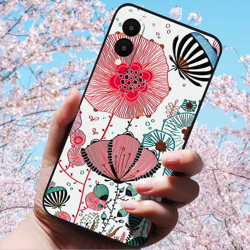 For Samsung Galaxy S25 Edge 3D Relief Flower Emboss Soft Silicone Back Cover Case for Galaxy S25 Edge 5G 3D Relief Case S25 Edge