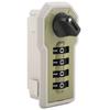4 Digit Code Combination Cam Cabinet Convenient Password Security Coded Lock with Key