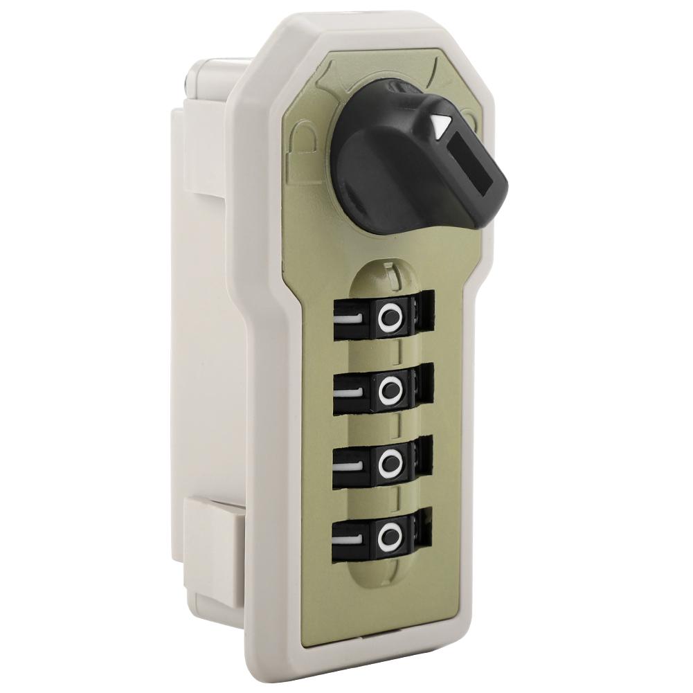 4 Digit Code Combination Cam Cabinet Convenient Password Security Coded Lock with Key