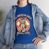 All American Girls Baseball League Tee | Vintage Female Player Logo