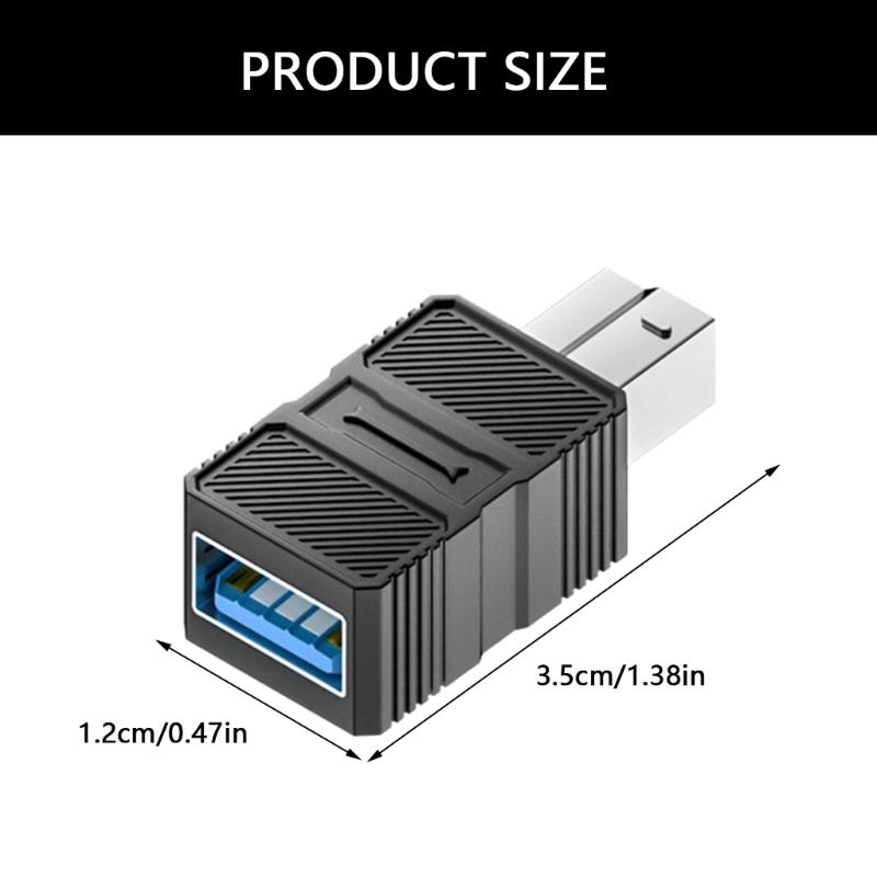 USB B USB3.0 Printer Adapter Type C to B Square Port Converter Connection Hard Disk Enclosure Copier Transfer Adapter