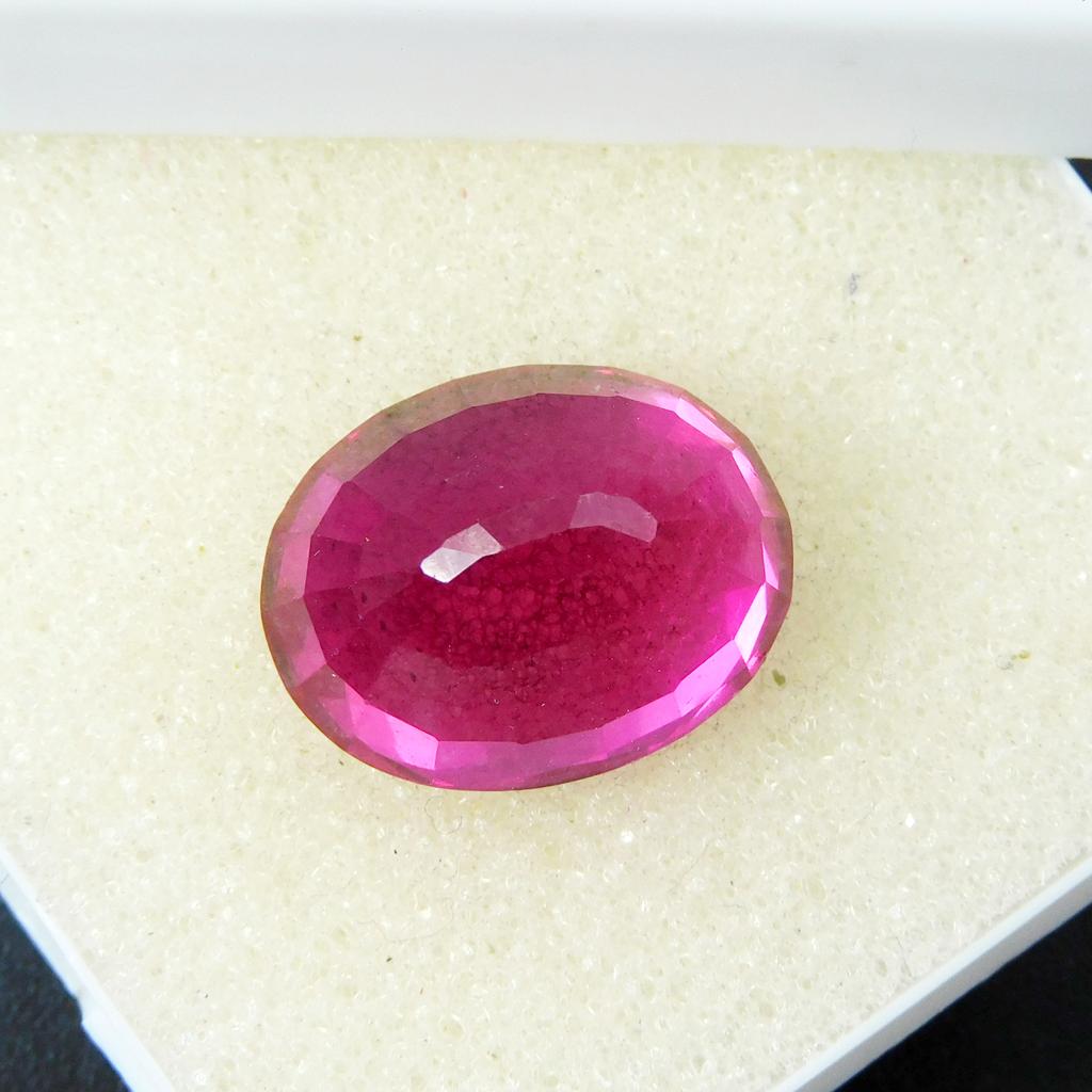 Excellent Natural Pink Sapphire Oval Cut 18.55 Ct   Loose Gemstone