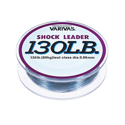 Morris Shock Leader Varivas Nylon 50m 130lb Mist Gray (MORRIS) #35