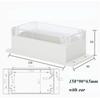 New Waterproof Outdoor Junction Box Plastic Transparent Enclosure Cover 10 Styles Electronic Instrument Housing Case
