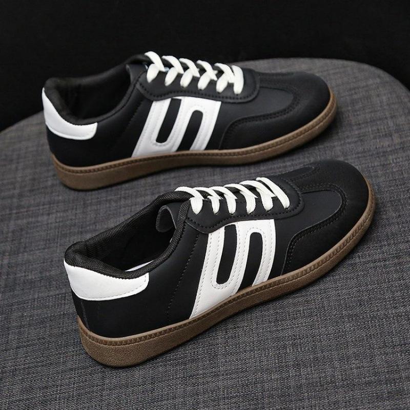 Foreign trade flat-soled fashion little white shoes 2025 spring new Korean version of Forrest Gump shoes student moral training board shoes women