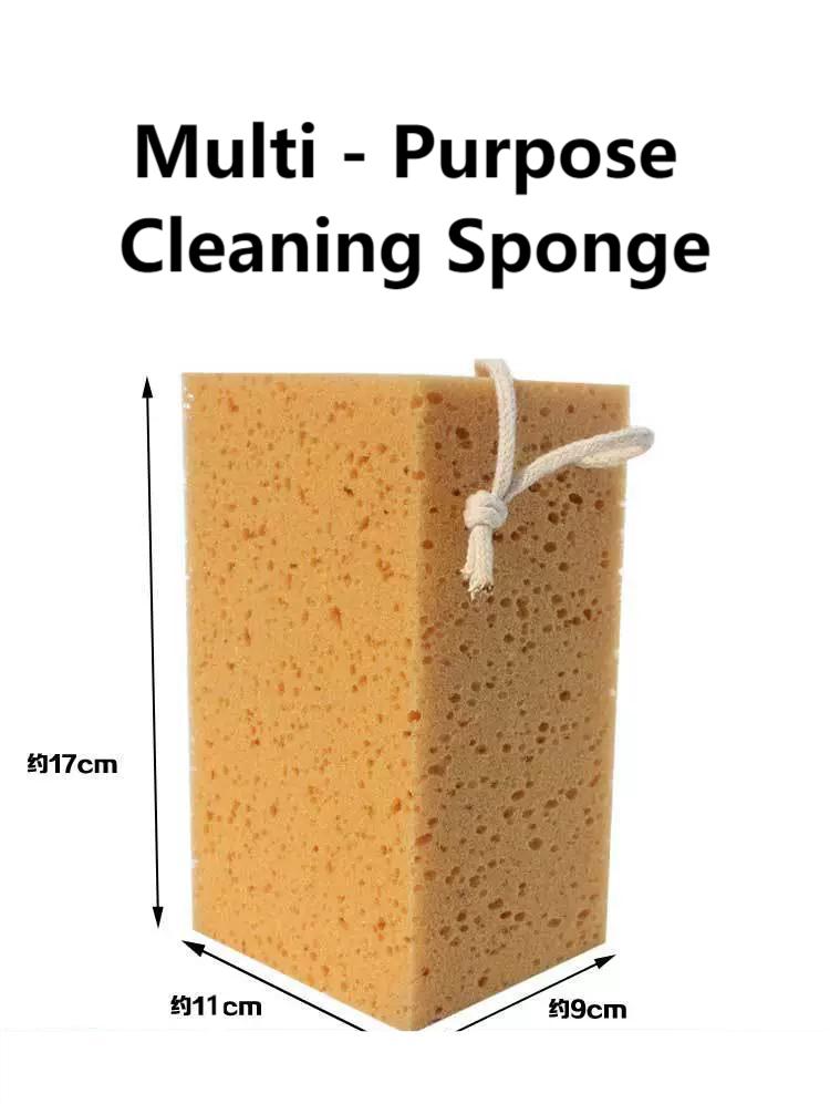 

1pc Large Honeycomb Car Wash Sponge Block, Extra Soft for Auto Motorcycle Cleaning, High-Absorbent Scratch-Free Sponge Brush