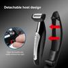Electric Back Hair Remover Men s Full Body Hair Shaver Trimmer Detachable Foldable Handle Whole Body Washable Wet and