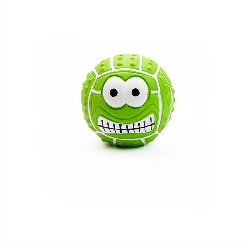 Squeaky Pig Dog Toy Latex Chew Toy For Puppy Teeth Cleaning зелёный