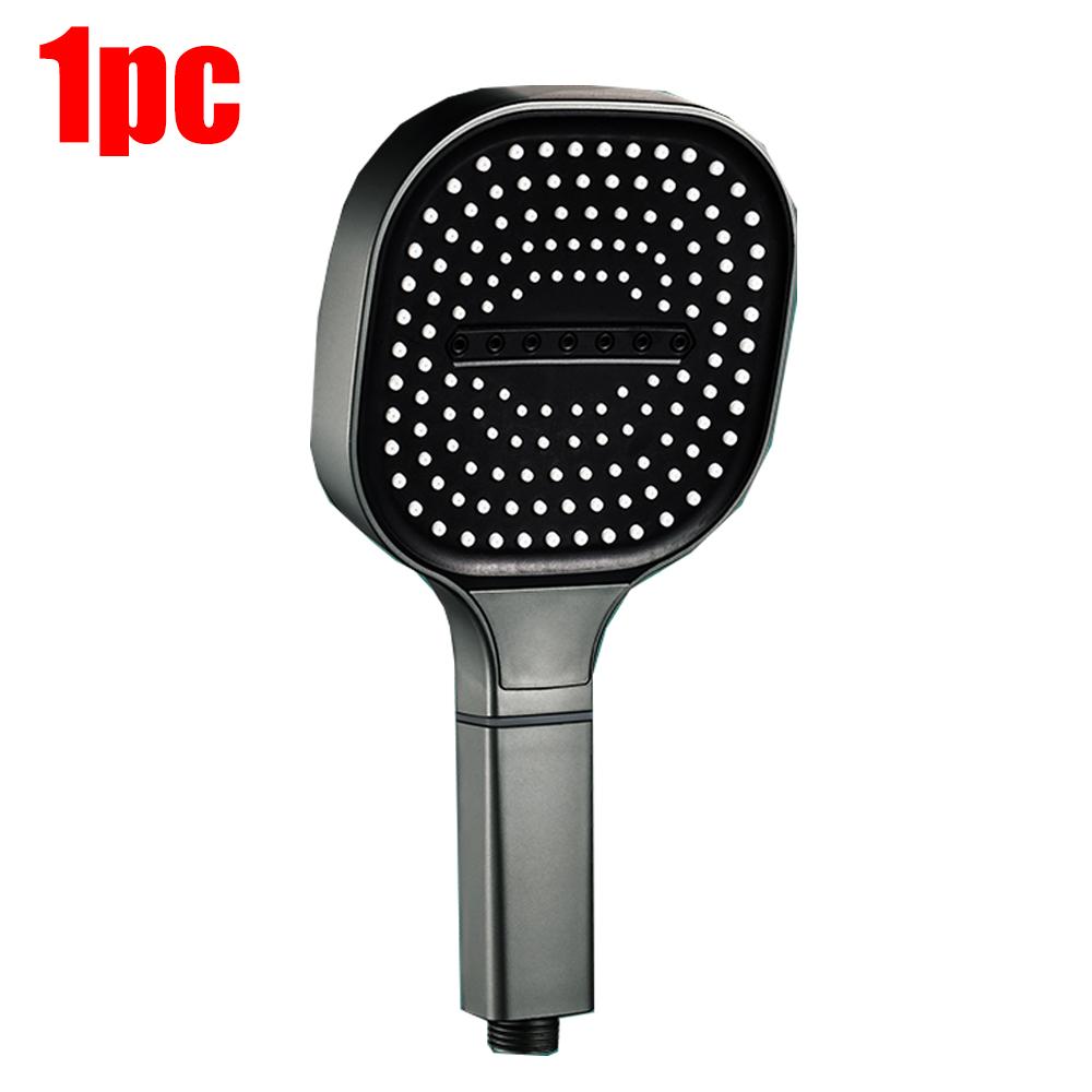3 Modes Large Rainfall Shower Head 13cm Big Panel Square High Pressure Handheld ShowerHead ABS Portable Spa Filter Shower Nozzle