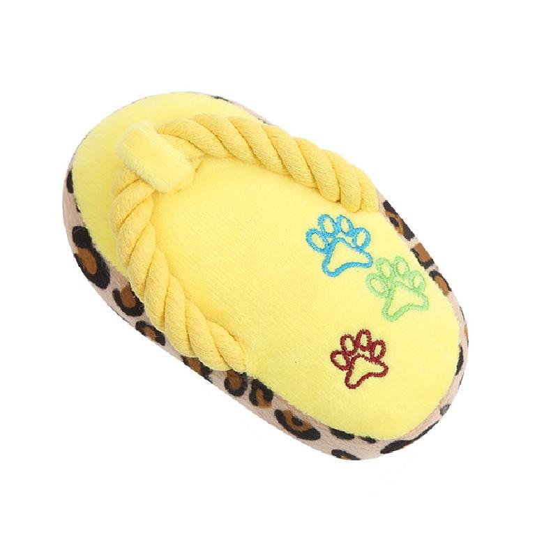 Funny Pet Dog Toys Plush Slippers Bite 3 Color Leg Shoe Shape Small and Medium-Sized Dog Outdoor Training Cat Relieve Anxiety