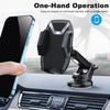 Car Mobile Phone Holder Car Dashboard Windshield Suction Cup Retractable Navigation Mobile Phone Holder Car Hand