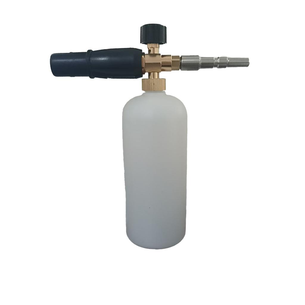 Car Washing Machine Foam PA Pot High-pressure Cleaning Machine Car Washing Spray Bottle Snowflake Household Water Head Fan-shaped Quick Plug