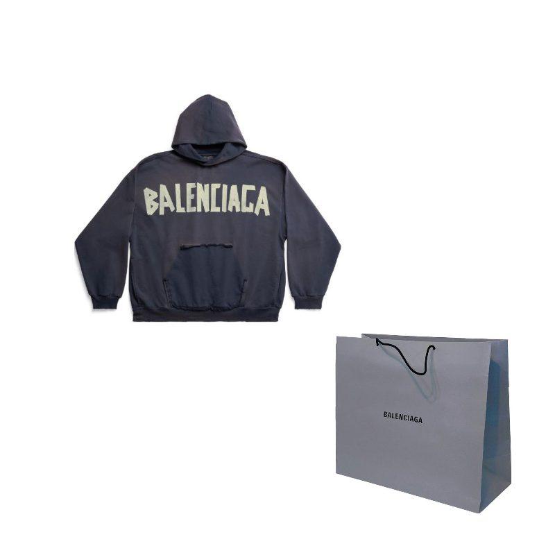 Balenciaga Ripped Pocket Hoodie 744441TOVB14140