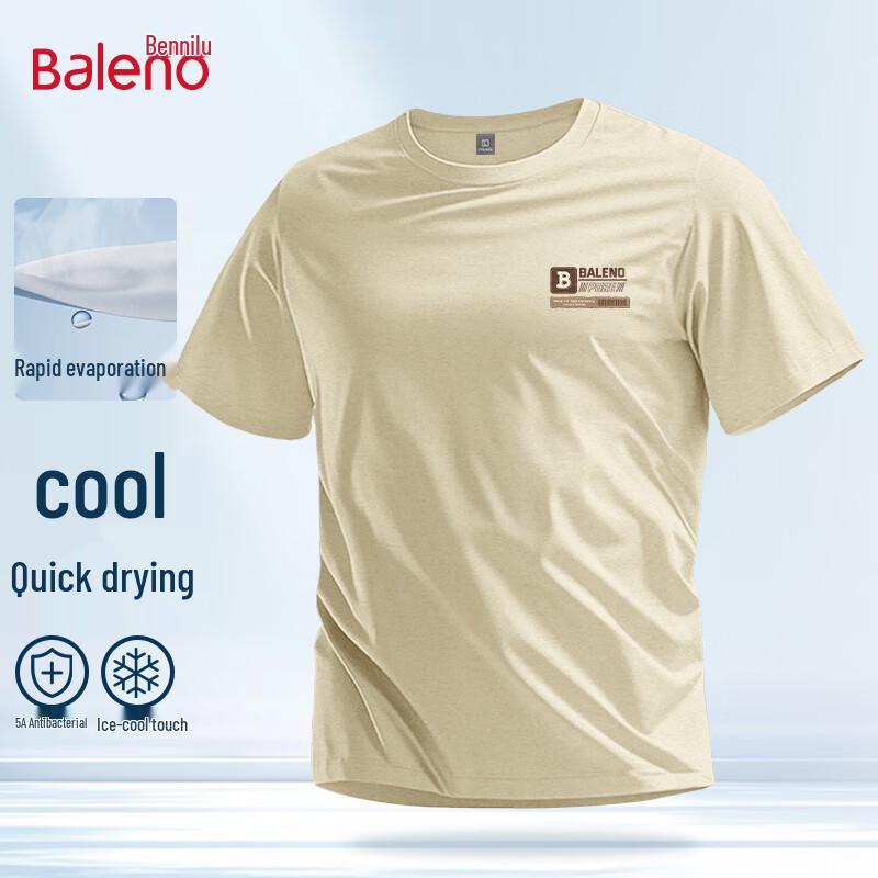 

Baleno Men s Quick-Dry 5A Anti-Bacterial Short Sleeve T-Shirt 2XL