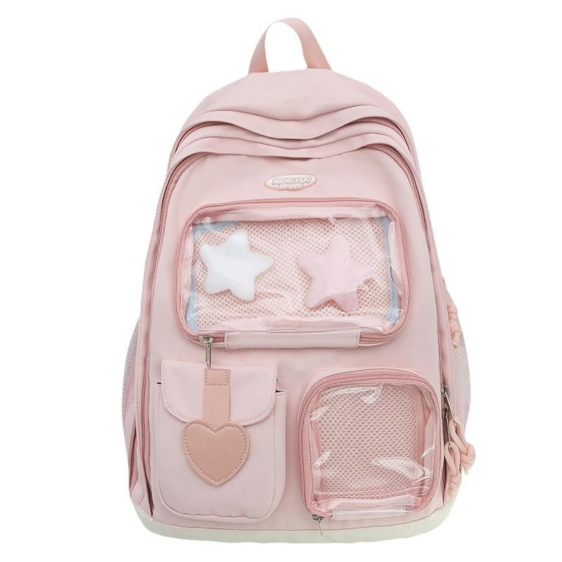 Children's Schoolbags Elementary School Girls Junior High School College Students Two Piece Set Large Capacity Backpacks