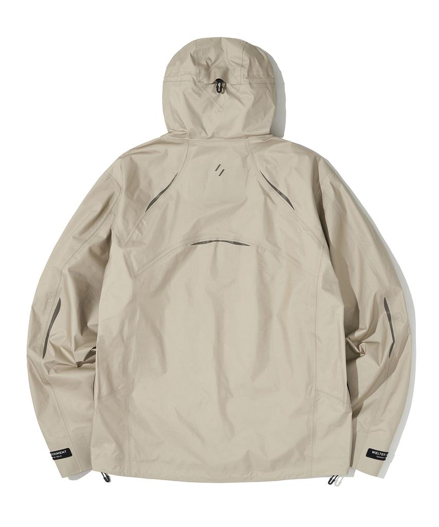 Welter Experiment 3Layer Slit Reflective Hard Shell Jacket_Cream_Wol064