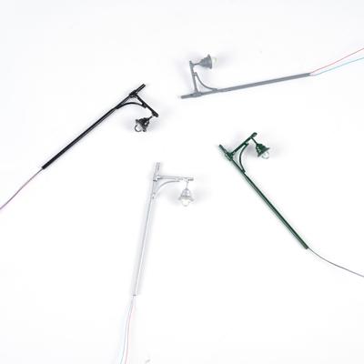 Layout Laternenmast Modell Lampe Eisenbahn Zug Laight Tisch Kriegsspiel Modell Lampe Lichter Miniatur