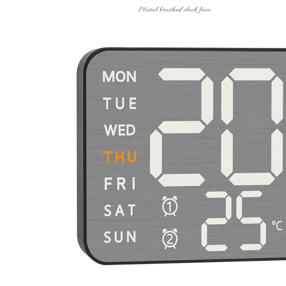 ABS Digital LED Clocks Multi-functional Display Table Clock New Electronic Wall Clock  Bedroom