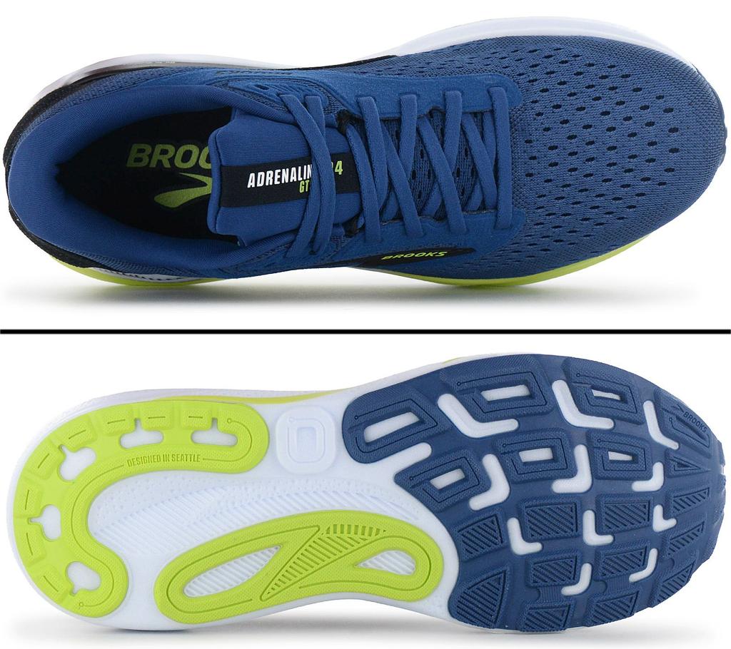 Brooks Adrenaline GTS 24 - Men's Running Shoes Blue 1104371D-425 ORIGINAL