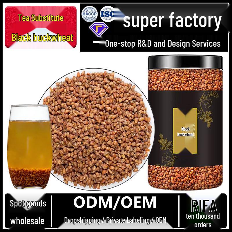 In Stock: Roasted Black Buckwheat Tea with Barley from Sichuan Daliangshan - Rich Wheat Aroma 100g