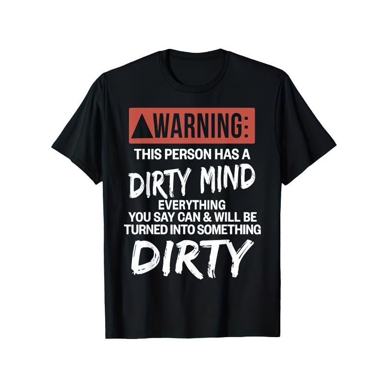 Funny Letter Graphic WARNING Unisexs Cotton T Shirt Unisexs and Unisexs Summer Novelty Casual Horror Ghost Vampire Eerie Skeleton