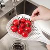 Home Kitchen Leaky Spoon Large Multi-Purpose Fishing Noodle Long Handle Non-Slip Round Strainer Drainer Eco-Friendly