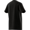 Adidas T-Shirt Round Neck Short Sleeve Letter Black Kids tops IC6855