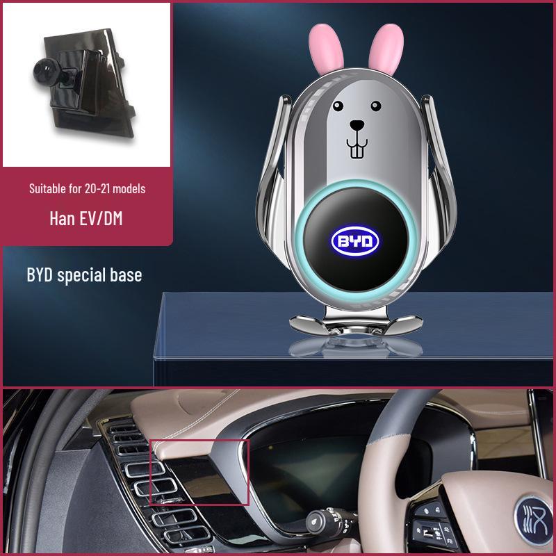 Kompatybilny uchwyt samochodowy dla modeli BYD: S6, S7, Song Pro/Max/Plus, Tang DM, Han EV, Yuan, Qin
