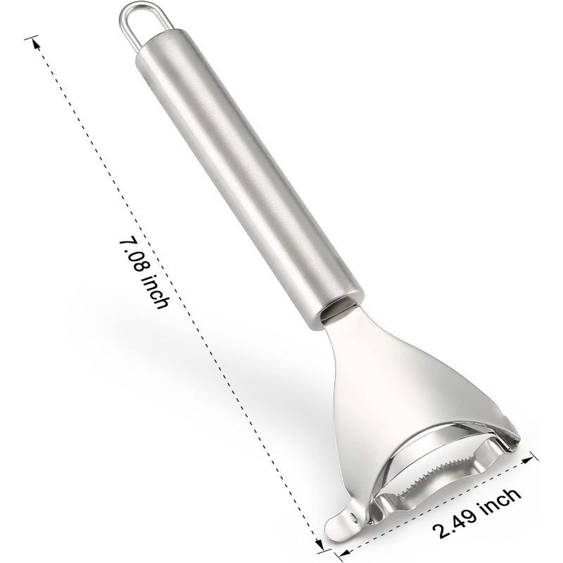 

Corn Peeler Serrated Stainless Stee Corn Cob Stripper Tool Corn Removes Corn Kernels From Corn Cobs in Seconds Kitchen Gadget серебряный