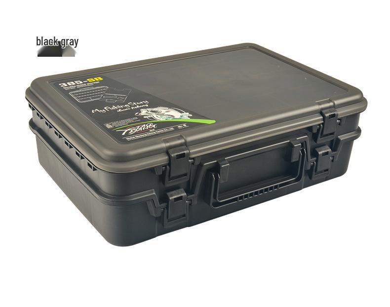 Large Double-Layer Portable Lure and Tool Box: Multifunctional Fishing Gear and Accessories Storage