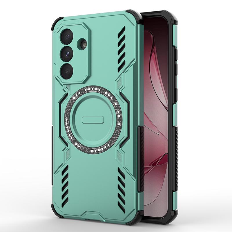 KEYSION Hollow Heat Dissipation Case for Samsung A57 5G A37 Magnetic Cooling Shockproof Phone Back Cover for Galaxy A37 A57 5G