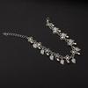 New European, American Bohemian Simple Retro Carved Feet Fashionable Small Water Drop Fringed Leaf Anklet