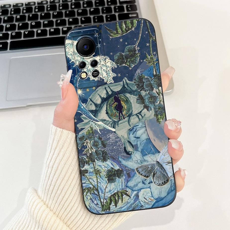 For Infinix Hot 11s NFC Case New Fashion Candy Painted Cover Silicone Case For Infinix Hot 11S X6812 X6812B Hot11s NFC Soft Bags