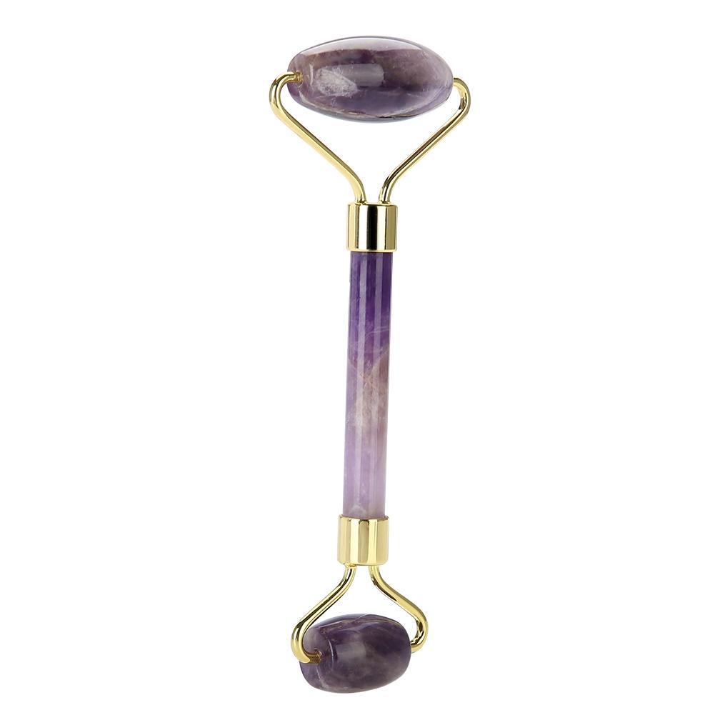 

Натуральный нефритовый массажный ролик Аметистовый массаж для лица Против морщин Против старения для лица глаз