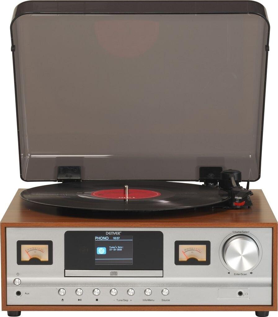 Denver MRD-52 Brown Vinyl Record Player