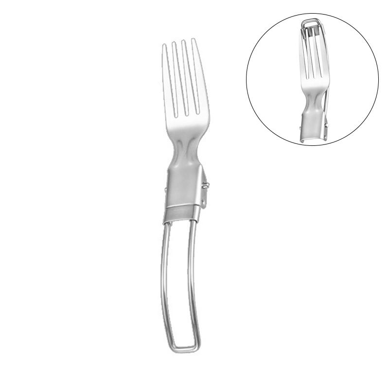 Camping Eating Utensils Set,Utensil Set, Detachable Pocket Wilderness Tool, Practical Tableware For Travel, Hiking, Wilderness