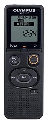 Olympus Voice Trek VN-551PC BLK for Meeting Recording, Minutes, Evidence Recording, Lecture Recording, Language Learning, Karaoke, Memo Taking, Interv