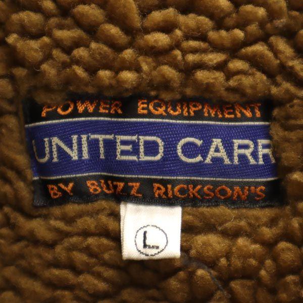 UNITED CARR Toyo Enterprise Long sleeve Blouson L Khaki Back bore Men's Used