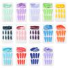 24Pcs/Set Matte Manicure Full Cover Nail Tips Ballerina Nail Coffin Fake Nail False Nails