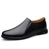Men's shoes loafer leather shoes outdoor business casual shoes spring low-top foot-fitting leather first-layer cowhide surface single shoes