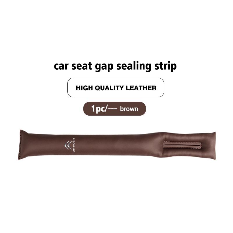 Leather Car Seat Gap Filler Leak Proof Soft Pad Drop Spacer For Citroen Jumper Celysee Cactus Picasso Aircross Saxo Grand