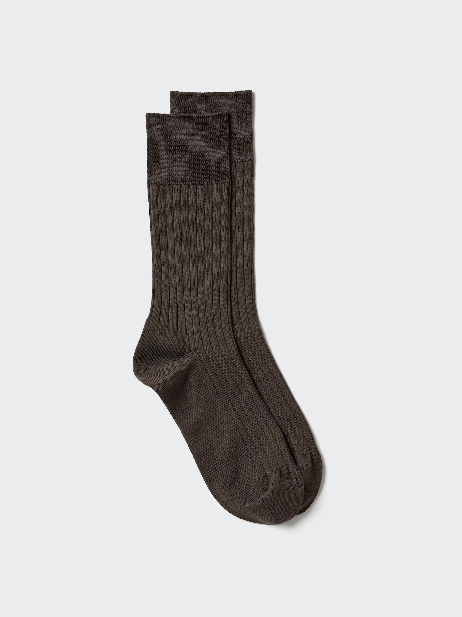 

Шкарпетки Uniqlo Japan Supima Cotton Wide Rebr 39 DARK BROWN/2527
