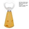 Beer Bottle Opener with Wooden Handle, Stainless Steel Cap Remover, Rustic Bar Tool for Home Kitchen, Gift for Men Dad