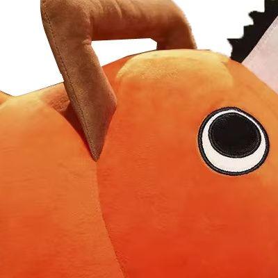 25-40cm Chainsaw Man Pochita Peluche Morbido Kawaii Anime Peluche Bambola Cuscino per Divano Decorazione Stanza Regalo di Compleanno
