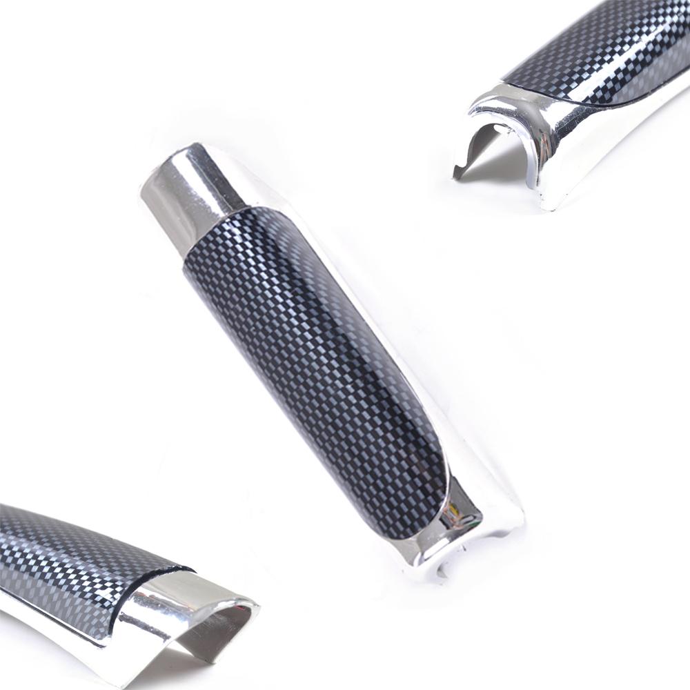 1 buc Universal Mașină Stil Fibră de Carbon Mâner Protecție Frână de Mână Husă Decorativă Accesorii Frână de Mână Interior Mașină