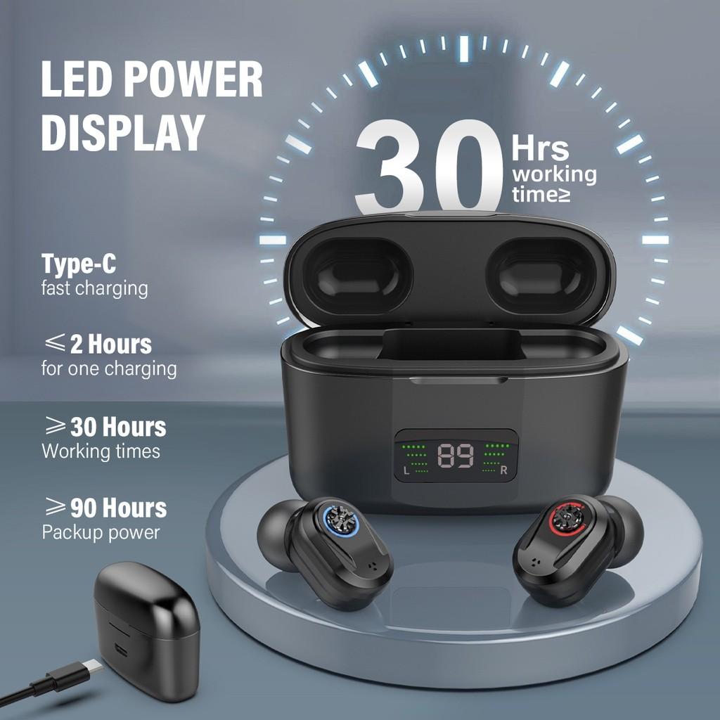 Wireless Rechargeable Hearing Aids LED Display Audiphone Children Adults Elderly Invisible Mini Sound Voice Amplifier